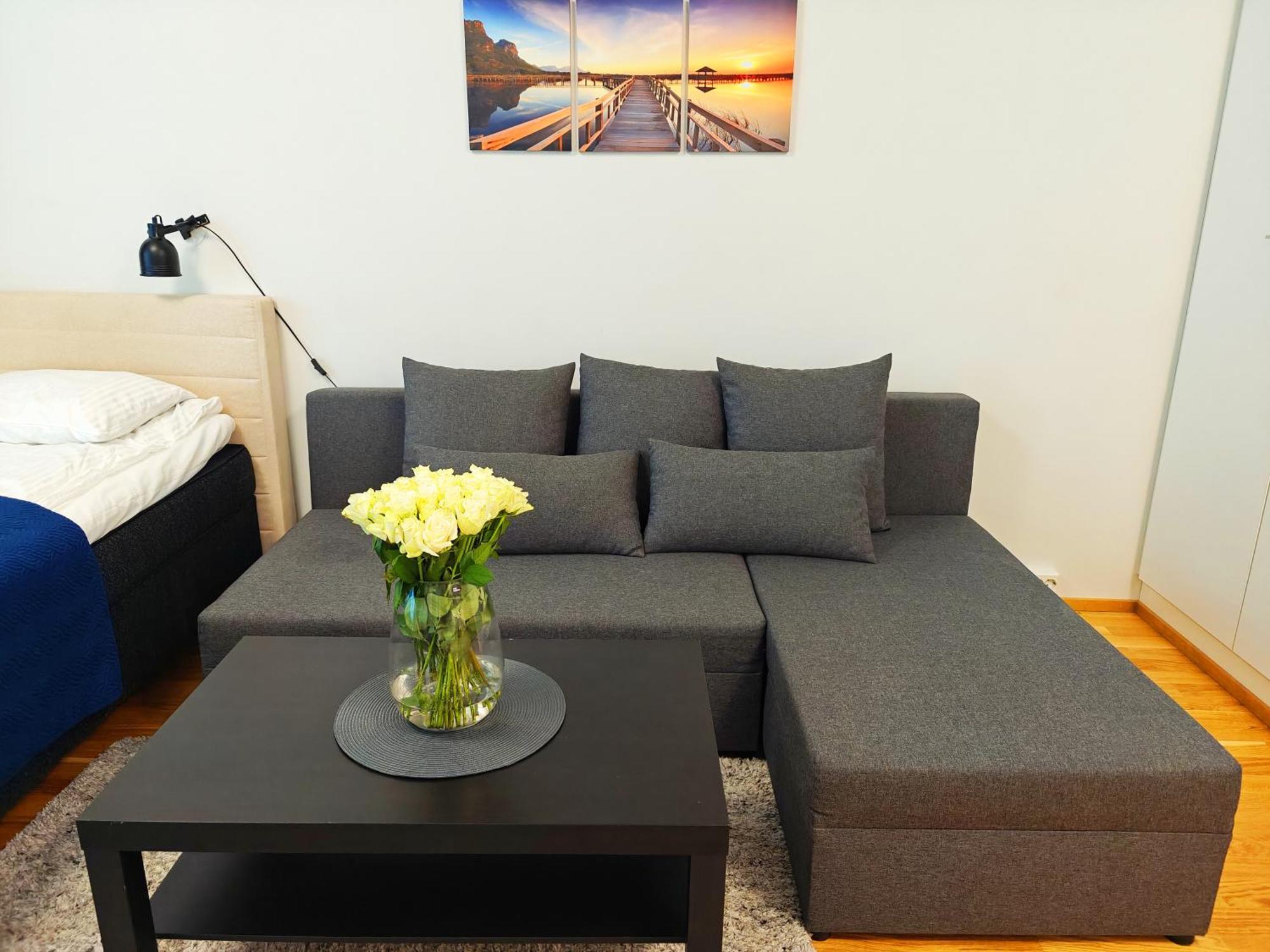 City Center 1R Studio With Perfect View, Parking Oulu Exterior foto